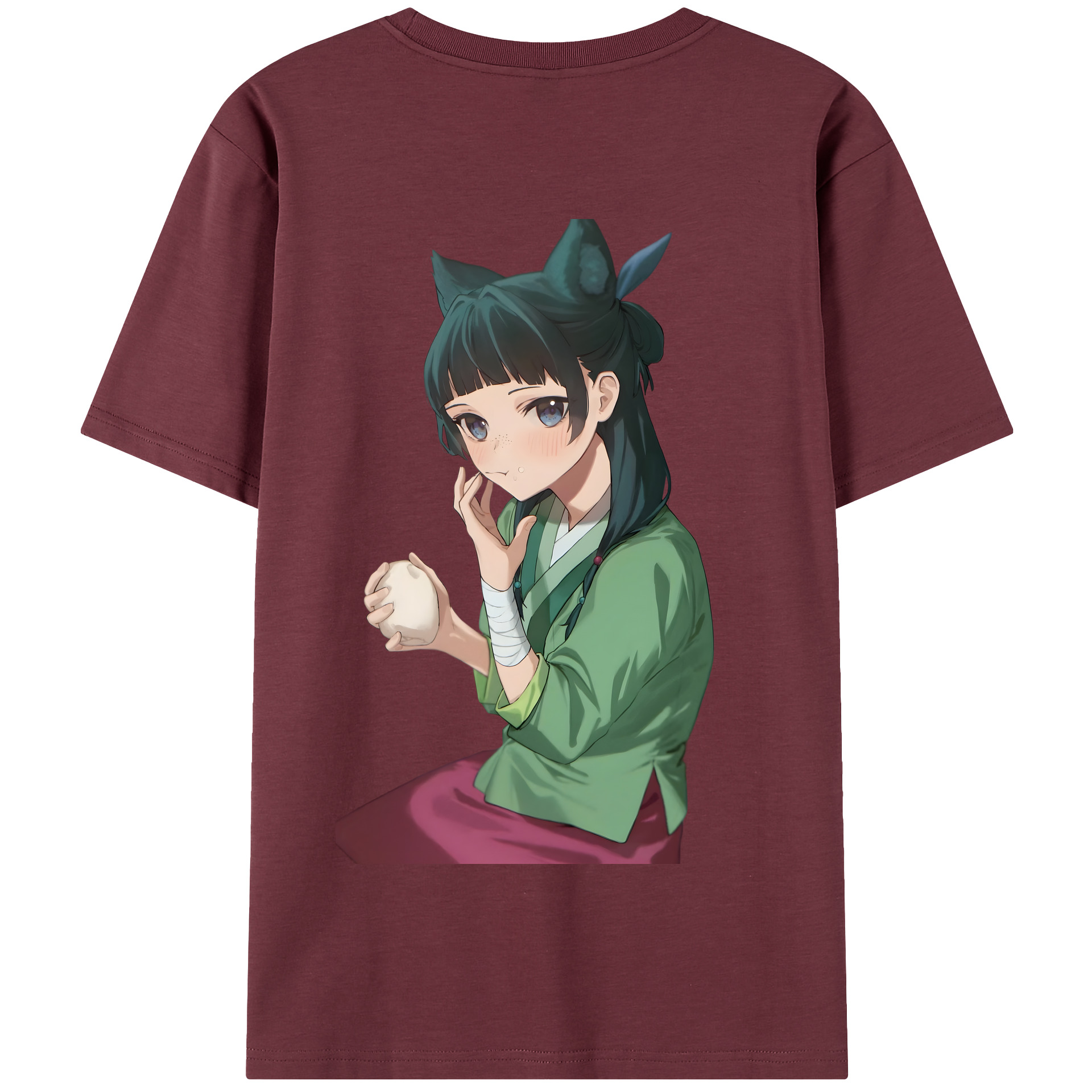 （画像用） 薬屋のひとりごと The Apothecary Diaries 綿100％半袖Tシャツ（背面プリント）